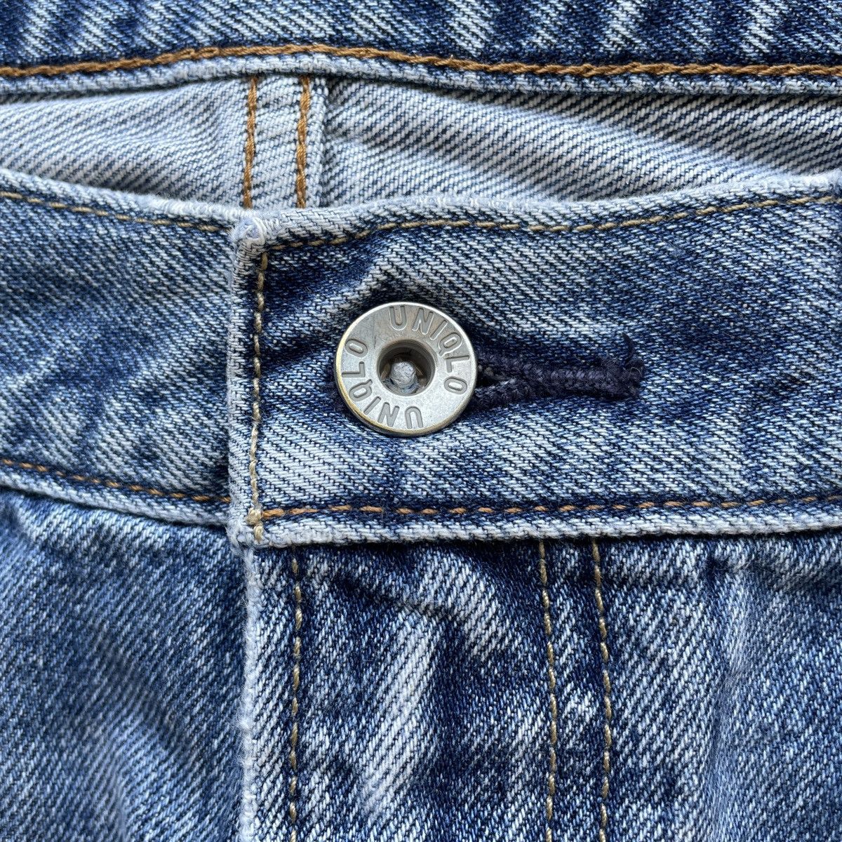 Japanese Brand W33💥 Vintage Japanese Faded Blue Wash Denim Jeans Pants Size US 33 - 6 Thumbnail