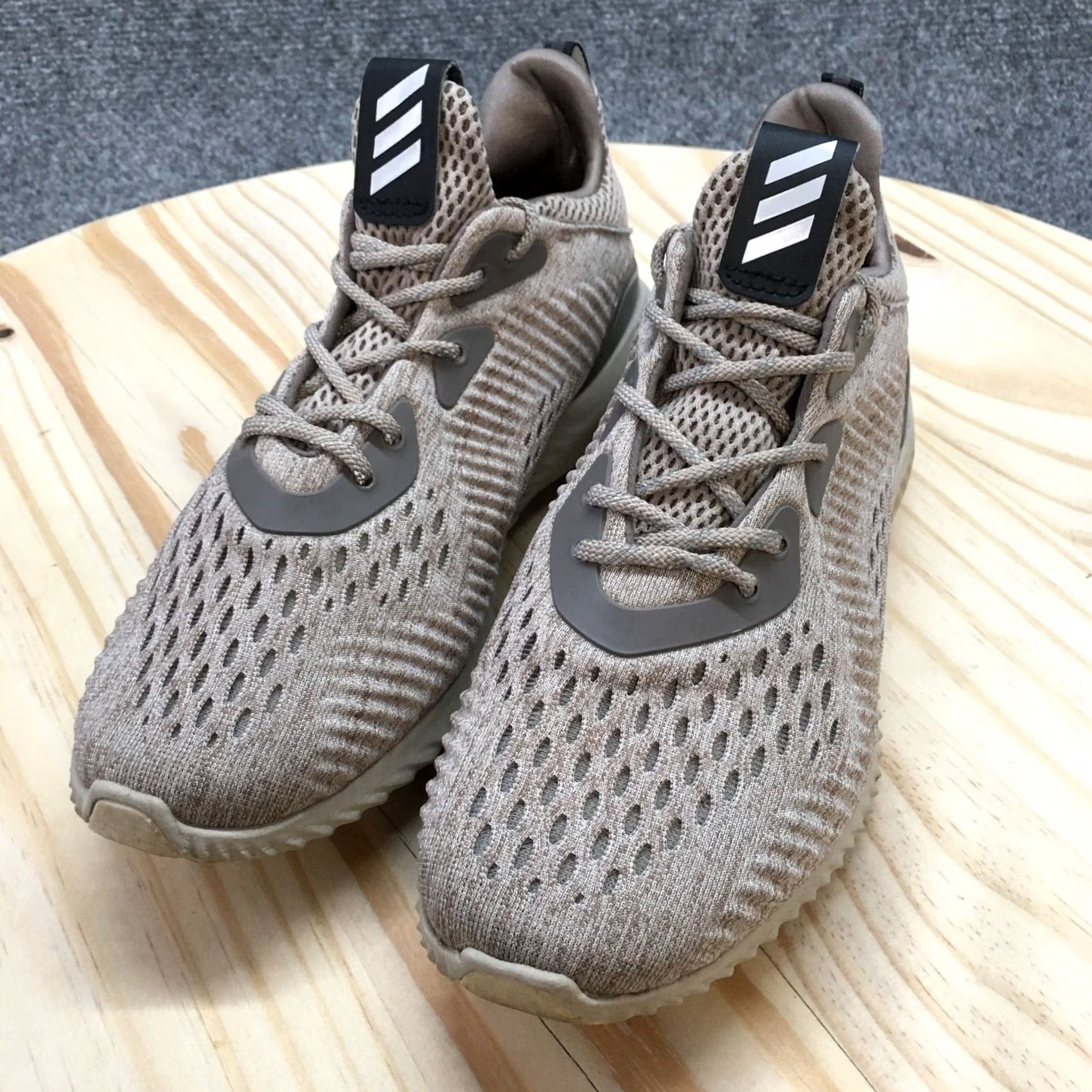 Adidas Adidas Sneaker Womens 6 Brown Alphabounce Athletic Running Lace Up Casual BW0325 Size US 6 / IT 36 - 4 Thumbnail