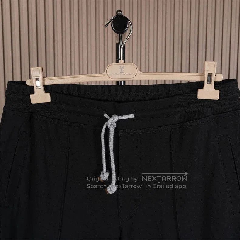 Brunello Cucinelli Brunello Cucinelli Men's Black Sweatpants. Size US 34 / EU 50 - 3 Thumbnail