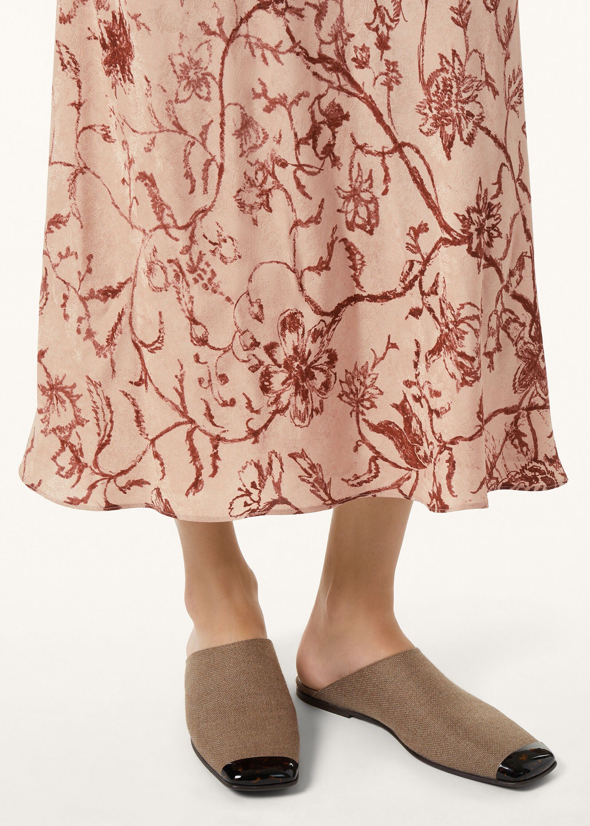 Loro Piana os11x0326 FAR1161 Alba Flat Mules in Frisone Horse Size US 8 / IT 38 - 2 Thumbnail