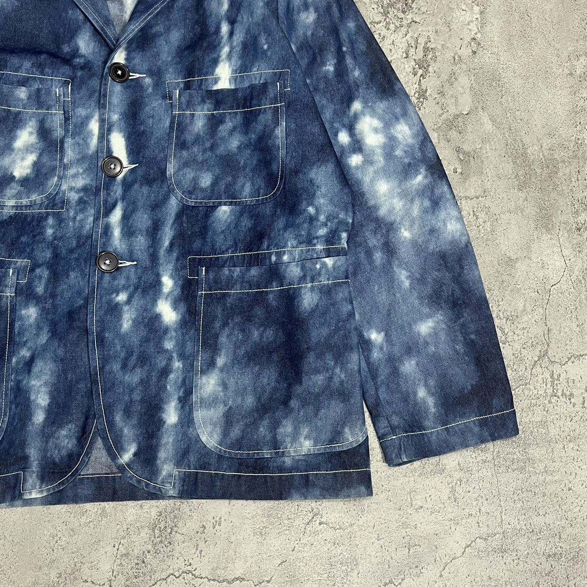 Universal Works Universal Works All-Over Tie-Dye Jacket - Indigo Size US S / EU 44-46 / 1 - 4 Thumbnail