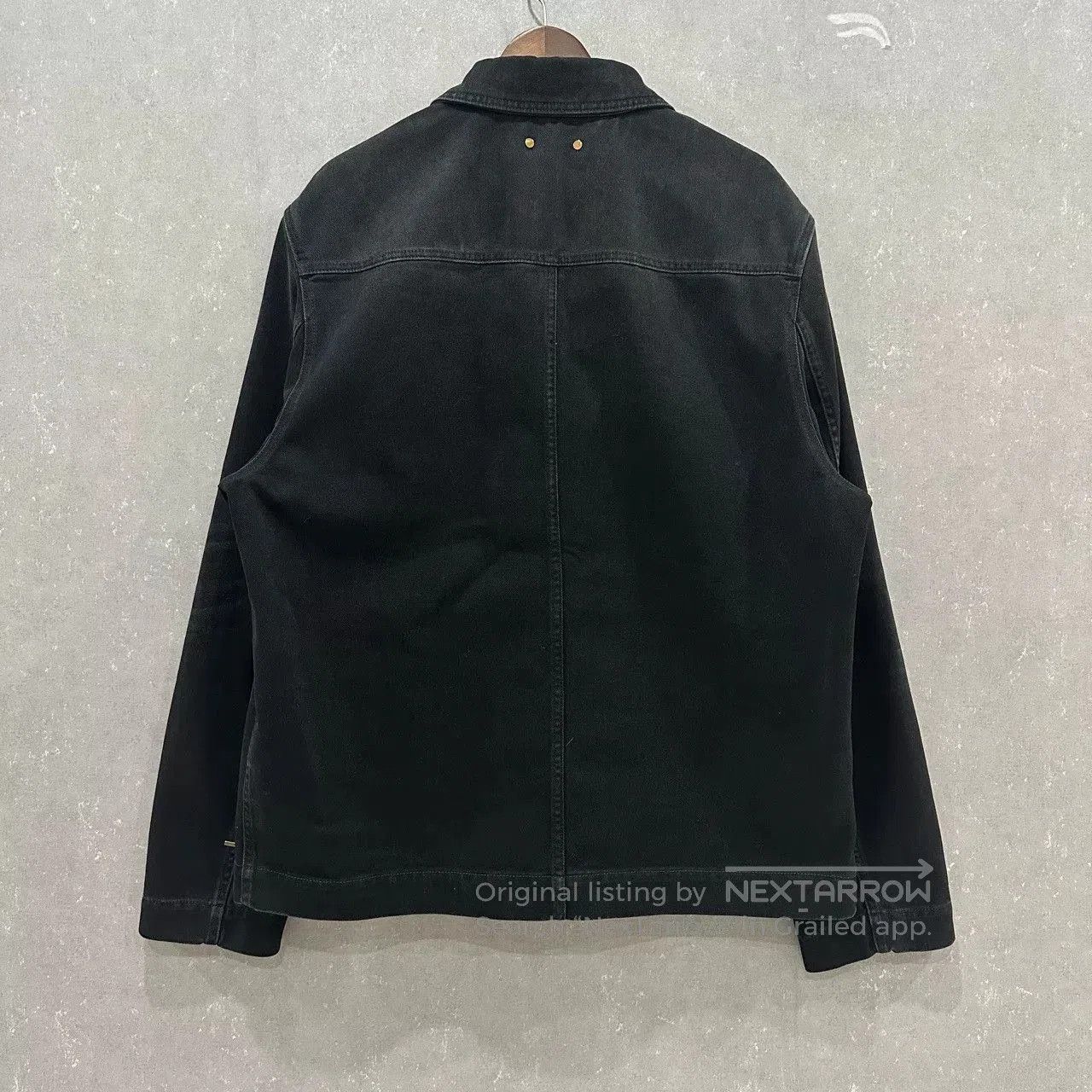 Louis Vuitton Louis Vuitton Logo Collar Denim Jacket. Size US L / EU 52-54 / 3 - 2 Thumbnail