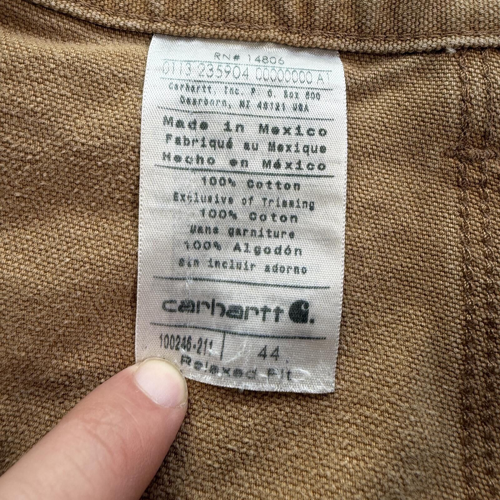 Carhartt Carhartt Relaxed Fit Carpenter Shorts Mens 44 Tan Canvas Size US 44 / EU 60 - 4 Thumbnail