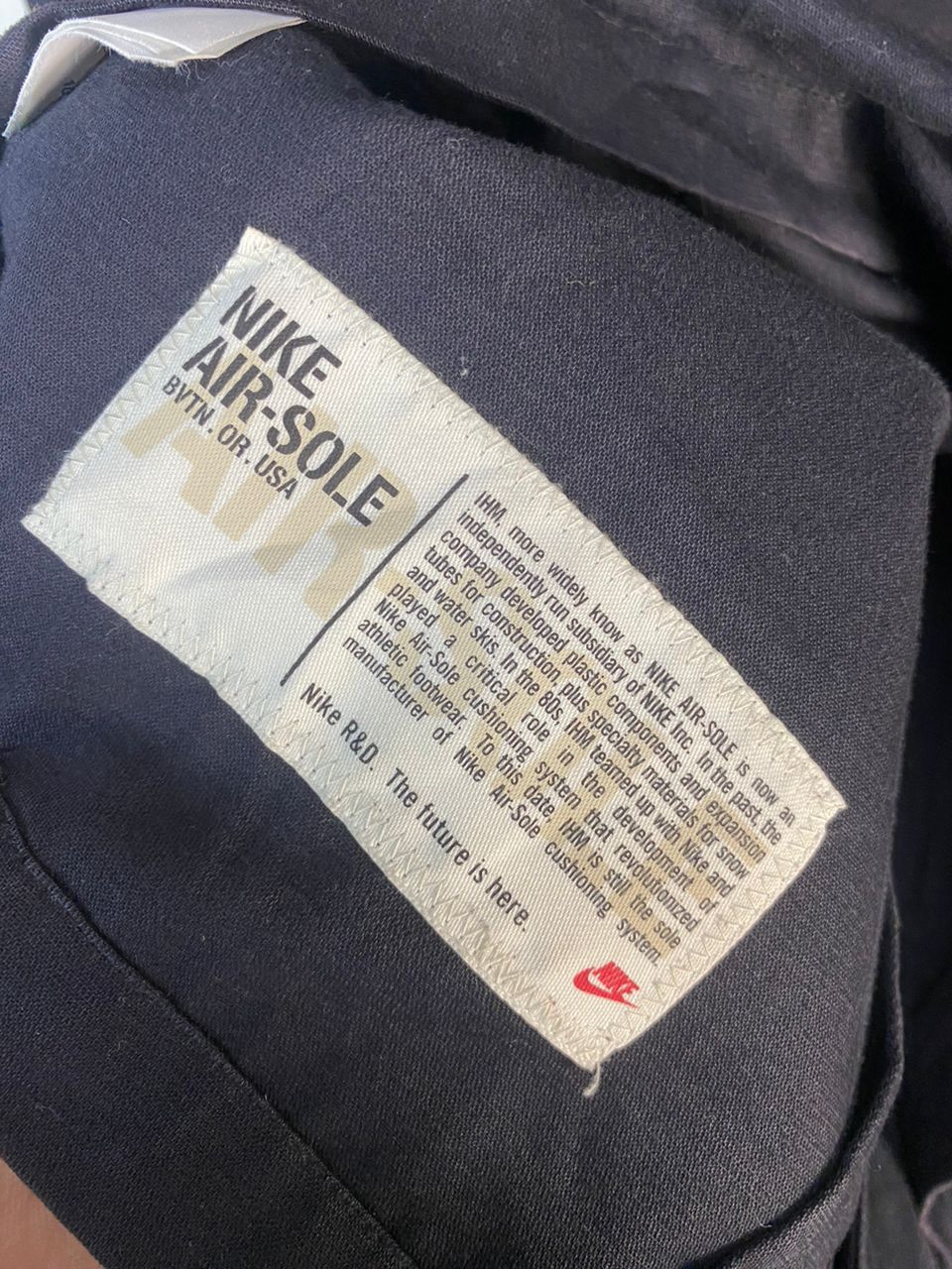 Nas × Nike Nas nike air-sole parka zipper jacket Size US L / EU 52-54 / 3 - 12 Thumbnail