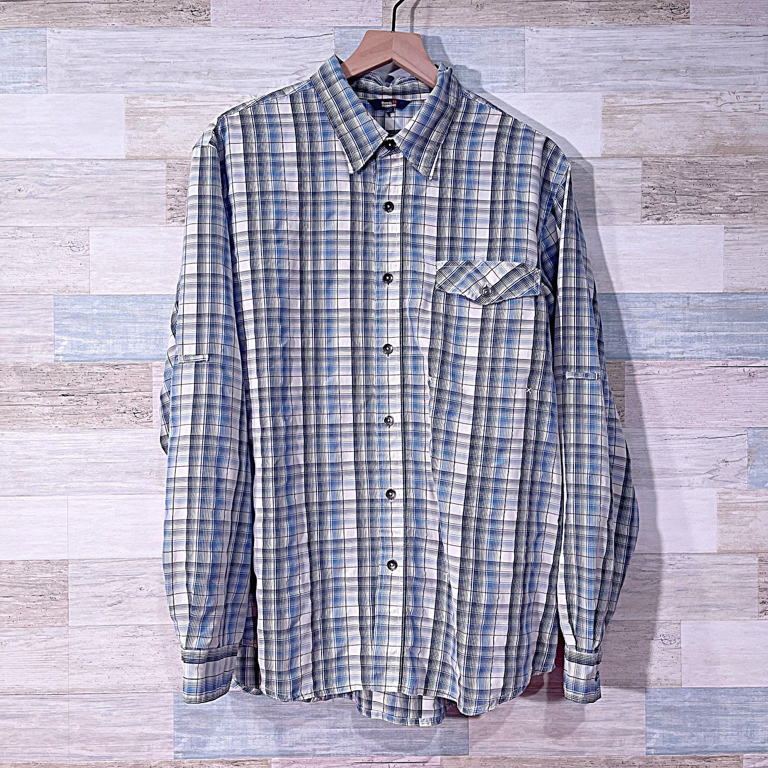 Royal Robbins ROYAL ROBBINS Desert Pucker Long Sleeve Shirt Plaid Large Size US L / EU 52-54 / 3 - 1 Thumbnail