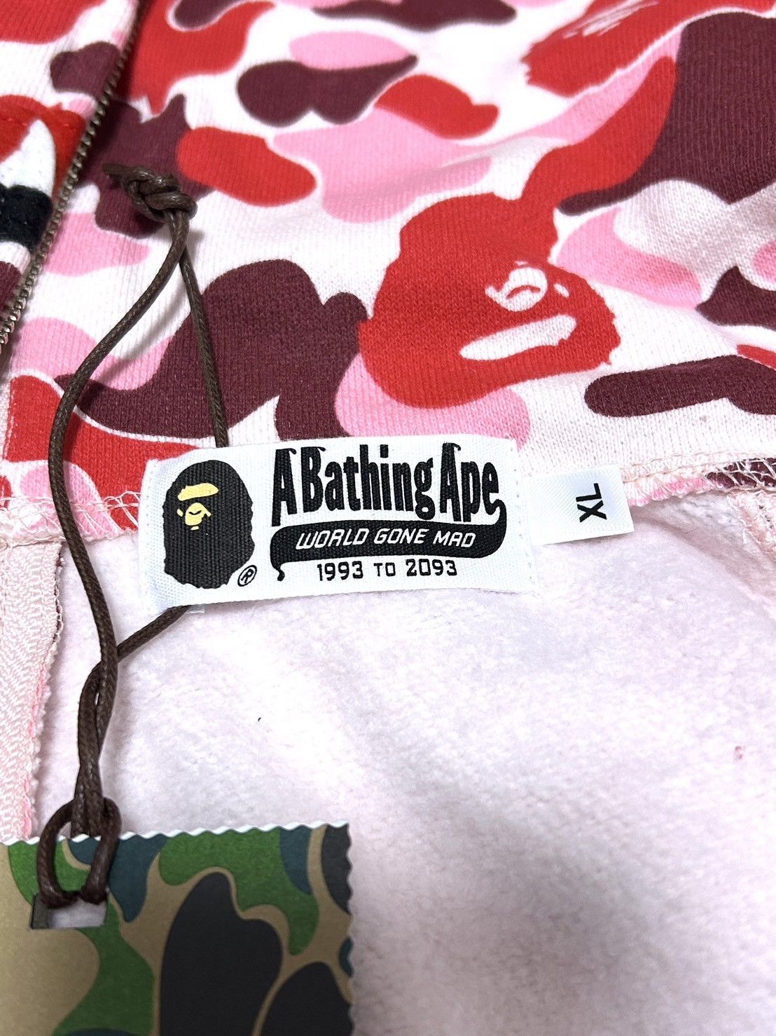 Bape Bape Hiroshima Camo Shark Full Zip Hoodie Size US XL / EU 56 / 4 - 8 Thumbnail