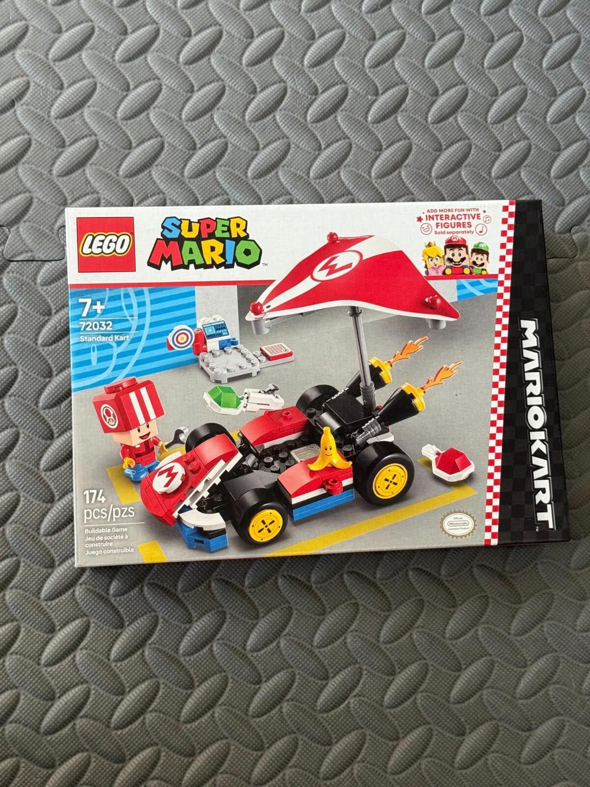LEGO Lego 72032 Super Mario Standard Kart Mariokart New * RARE* Size ONE SIZE - 1 Thumbnail