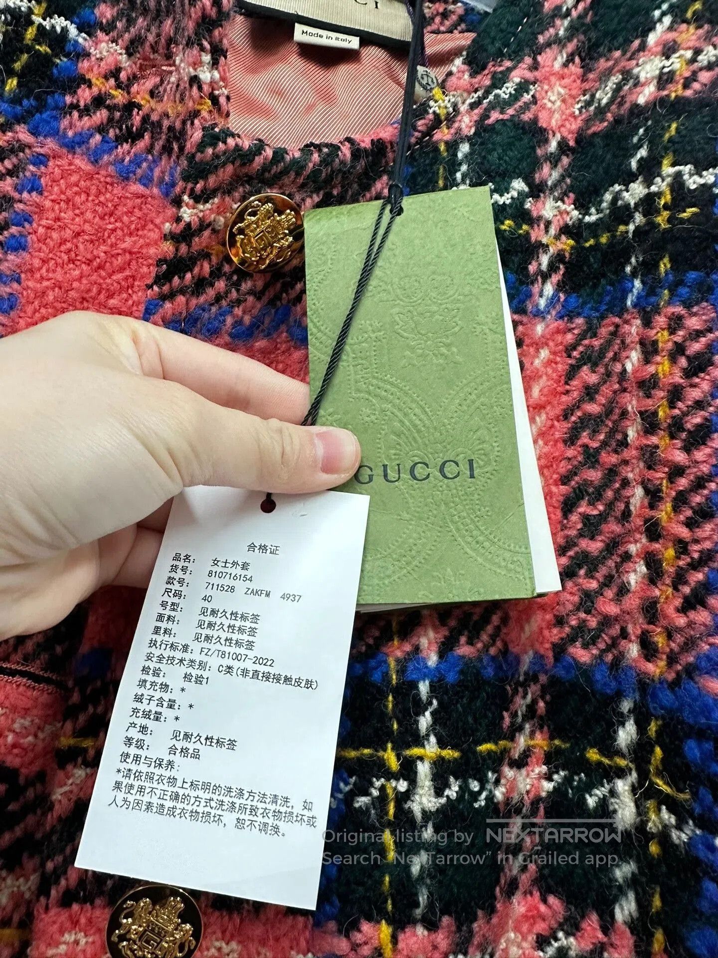 Gucci Gucci Women's New Coat Size 40. Size S / US 4 / IT 40 - 5 Thumbnail