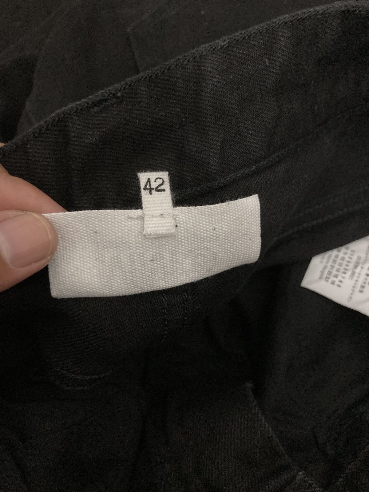 Maison Margiela FW15 MM6 Maison Margiela Black Jeans Size US 31 - 7 Thumbnail