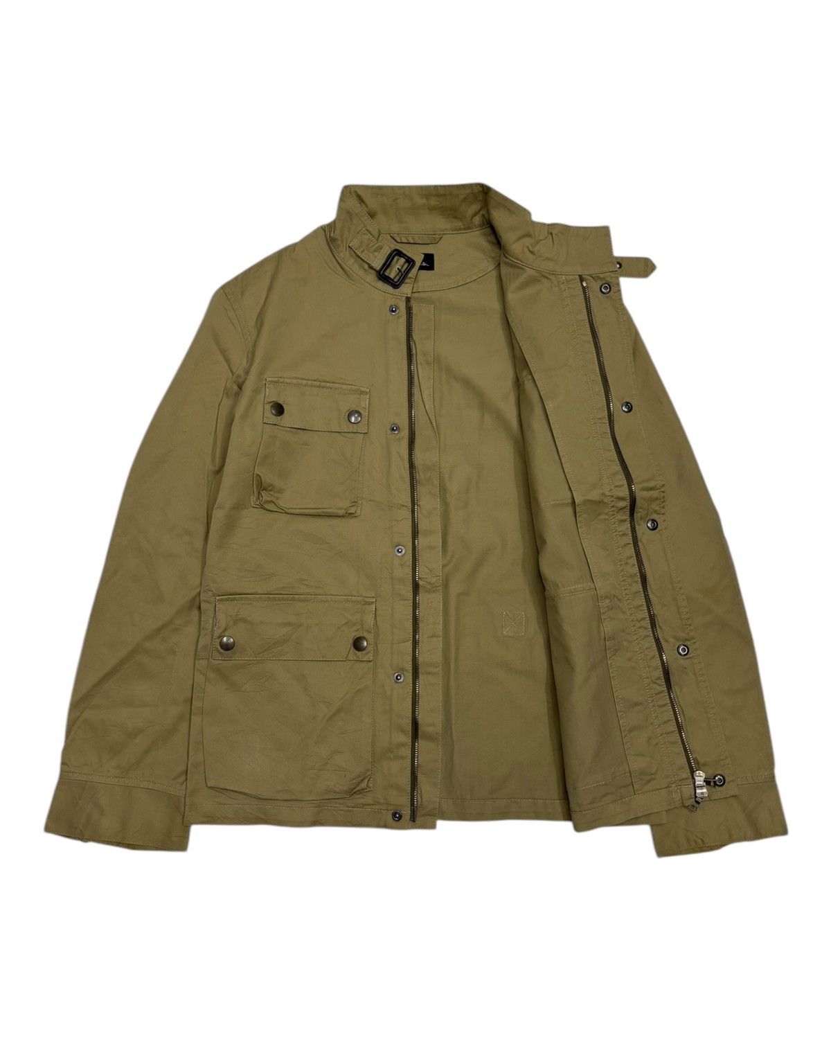 If Six Was Nine × Le Grande Bleu (L.G.B.) × Paul Smith 2000s Paul Smith Multi Pocket Cargo Jacket Size US M / EU 48-50 / 2 - 2 Thumbnail