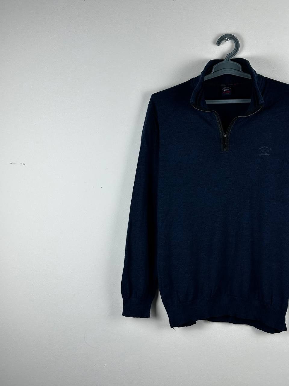 Paul & Shark Paul Shark Half Zip Pure Wool Sweater Mens Size L Size US L / EU 52-54 / 3 - 3 Thumbnail