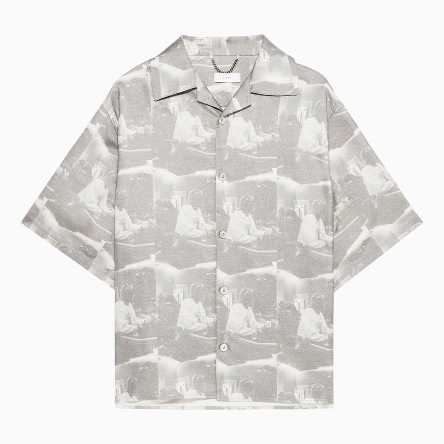 1989 STUDIO o1d2blof1124 Print Short Sleeve Shirt in Multicolor Size US S / EU 44-46 / 1 - 1 Thumbnail
