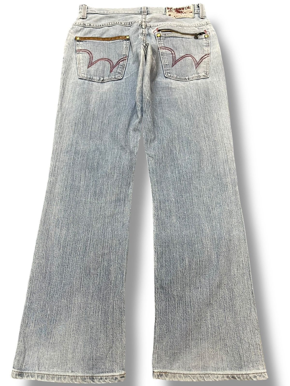 Edwin Vintage Edwin Bluetrip Faded Flare Denim Size US 32 / EU 48 - 5 Thumbnail