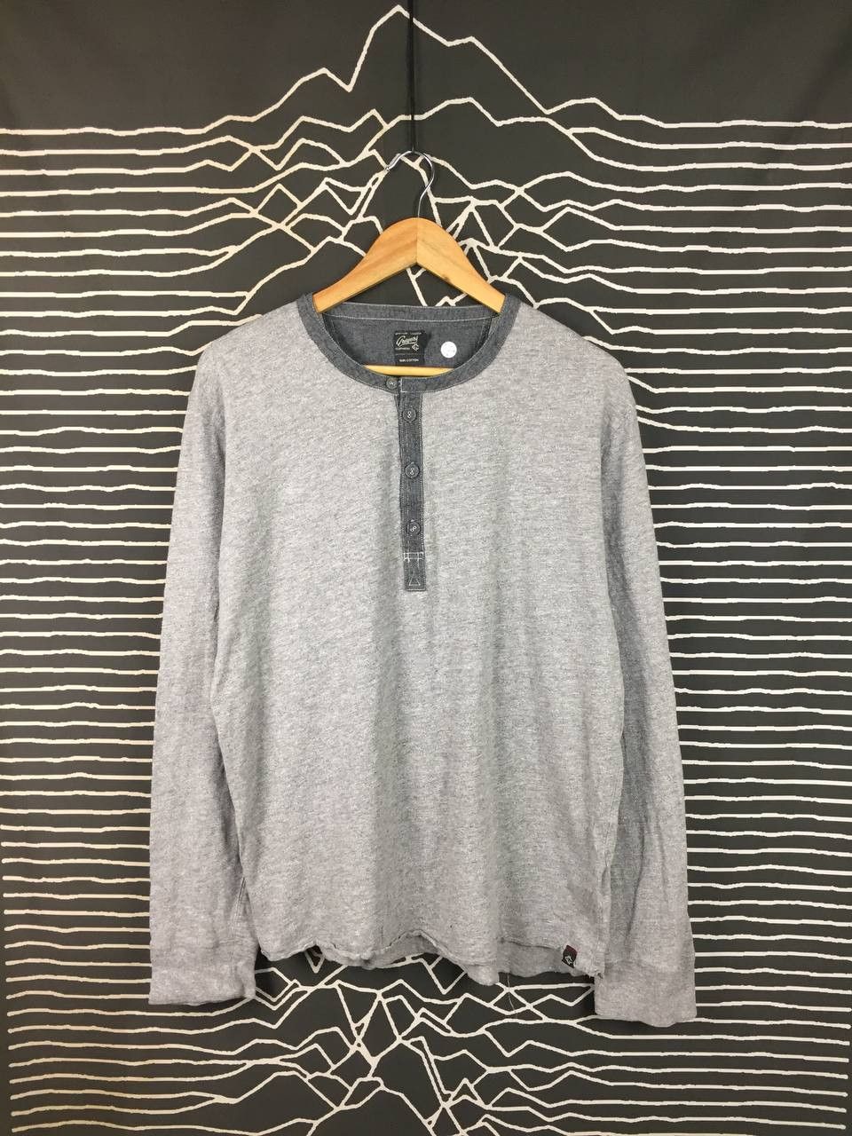 Grayers Grayers Clothiers Heritage Workwear Style Henley Tee Size US XL / EU 56 / 4 - 2 Thumbnail