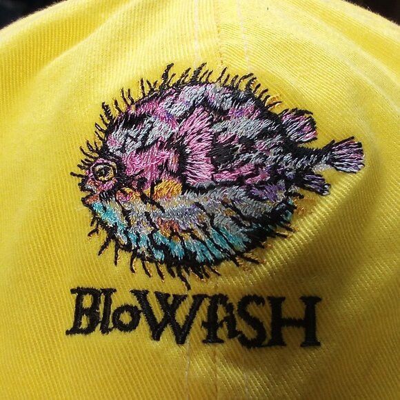 Vintage Vintage Blowfish The Bite - 98 Strap Back Hat Cap Size ONE SIZE - 2 Thumbnail