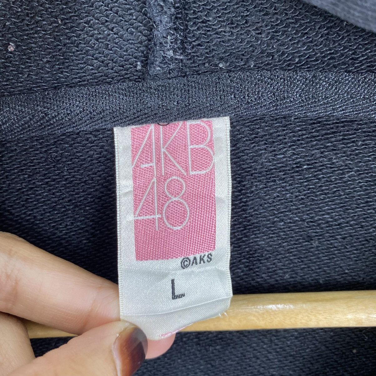 Band Tees AKB48 Goth Star Zip Hoodie Large Japan Streetwear Cyber Y2K Size US L / EU 52-54 / 3 - 7 Thumbnail