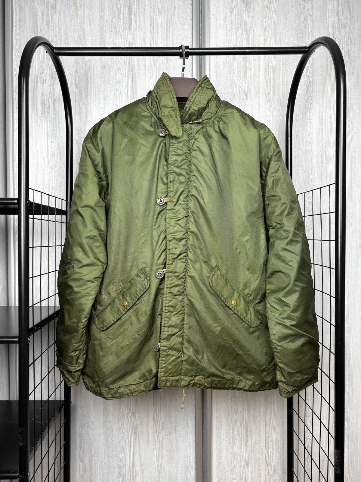 Alpha Industries Alpha industries 70s A-1 US Navy Extreme Cold Weather Jacket Size US XL / EU 56 / 4 - 6 Thumbnail