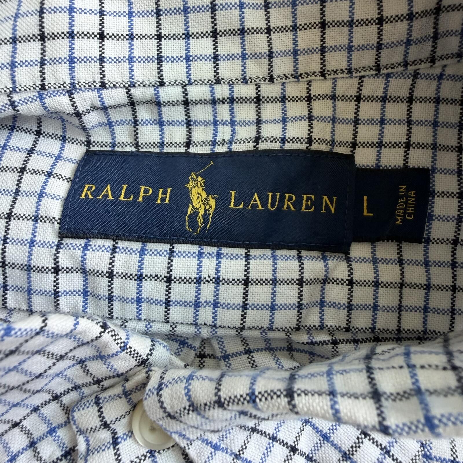 Polo Ralph Lauren Ralph Lauren Men's Long Sleeve Button-Down Shirt Size L Size US L / EU 52-54 / 3 - 2 Thumbnail