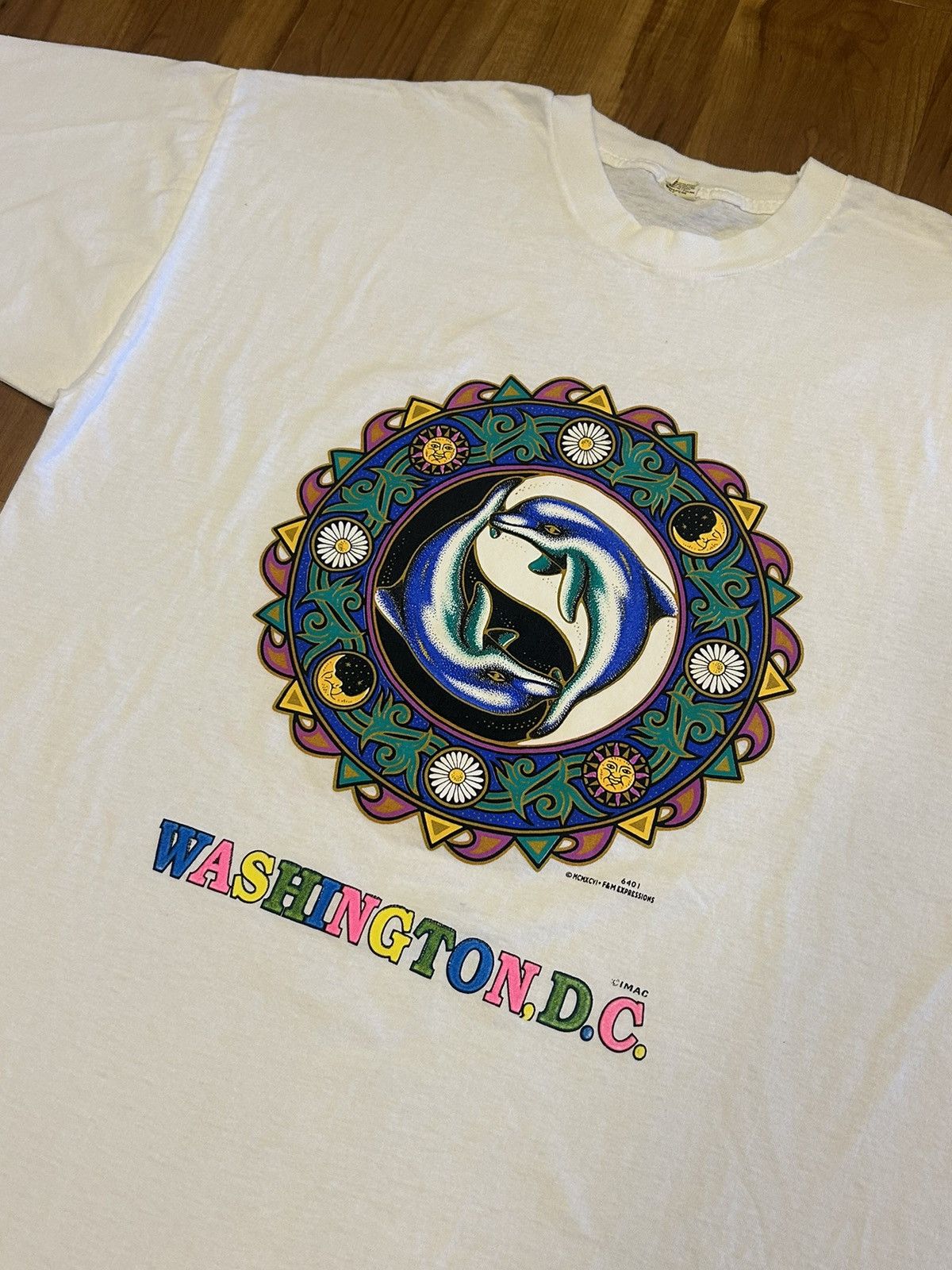 Other Vintage Washington DC Dolphin graphic tee Size US XL / EU 56 / 4 - 2 Thumbnail