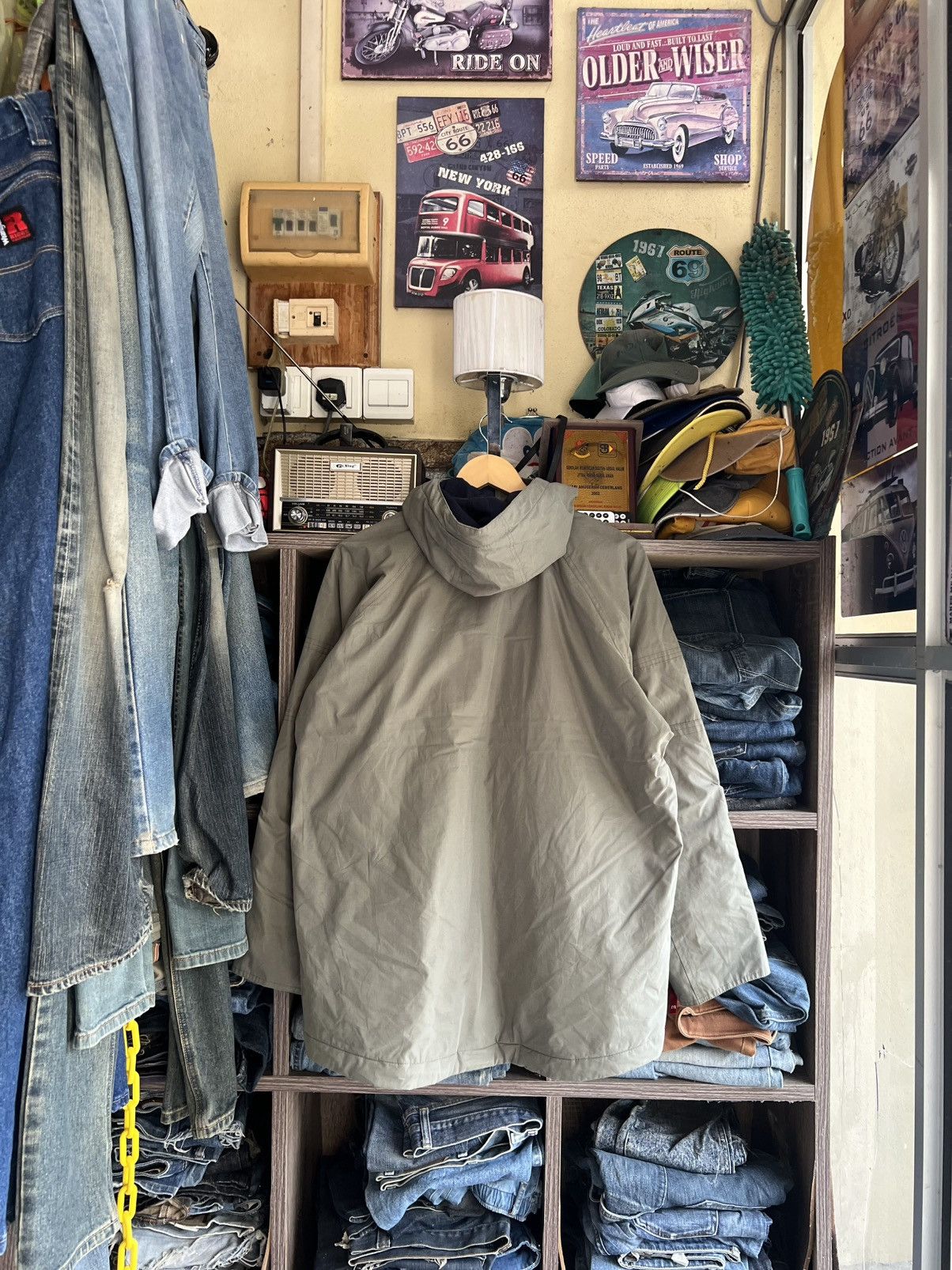 Jack Wolfskin 🔥Vintage Jack Wolfskin Half Zipper Hoodie Jacket Size US L / EU 52-54 / 3 - 2 Thumbnail