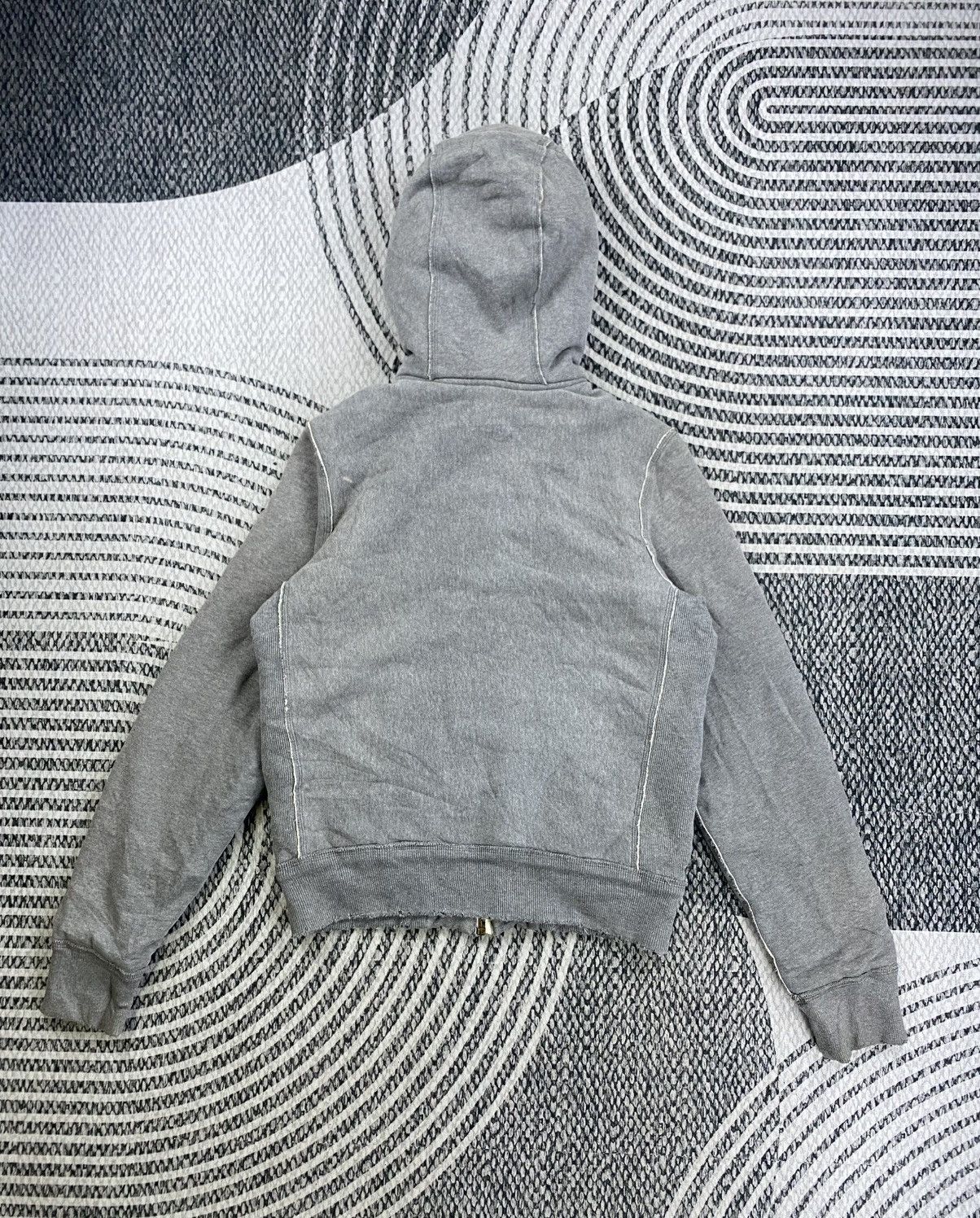 Abercrombie & Fitch Vintage Abercrombie & Fitch Wolf Jaw Sherpa Hooded Jacket Size US M / EU 48-50 / 2 - 2 Thumbnail