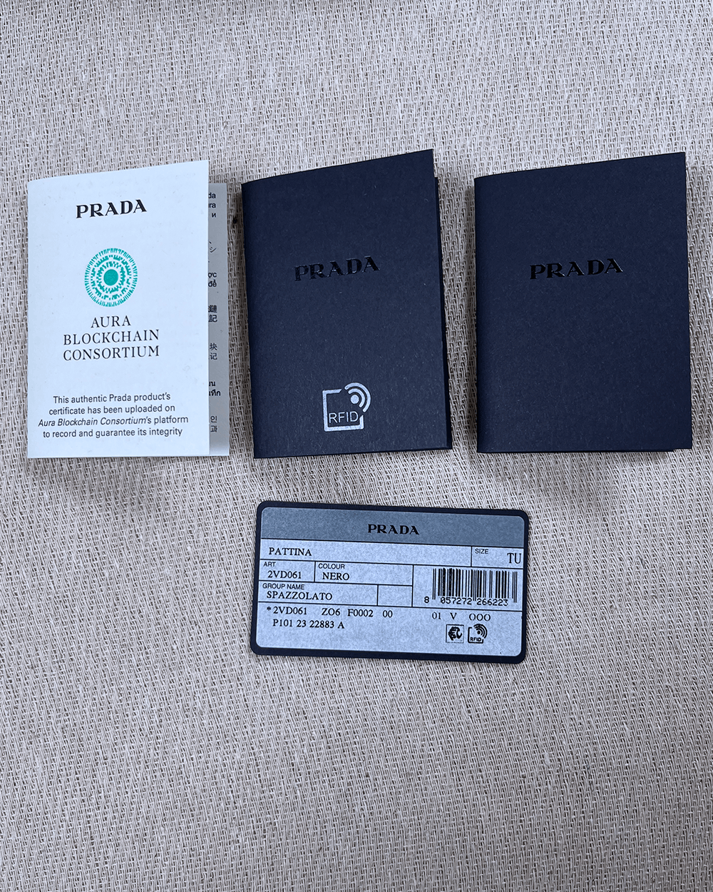 Prada Prada mens Brushed leather Spazzolato mini bag Size ONE SIZE - 9 Thumbnail