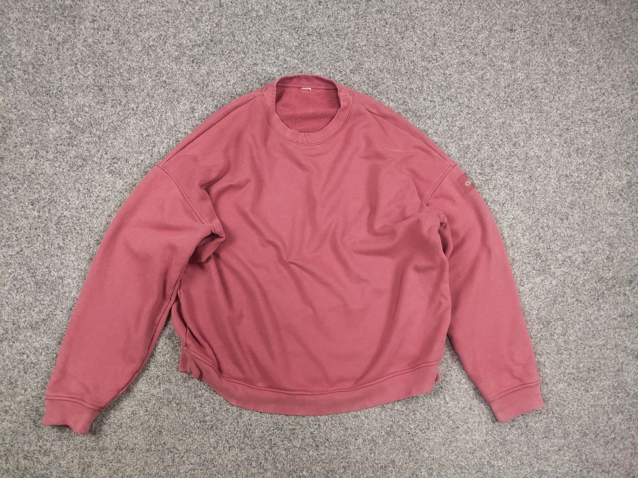 Alo Alo Yoga Accolade Crew Neck Oversized Sweatshirt purple pink Size L / US 10 / IT 46 - 8 Thumbnail