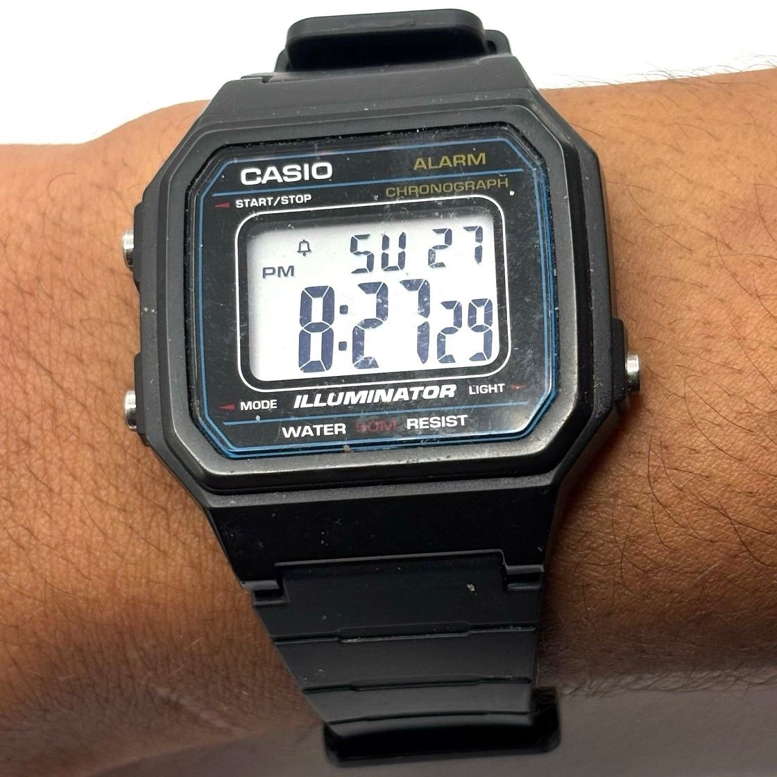 Black Casio Digital Men's Watch