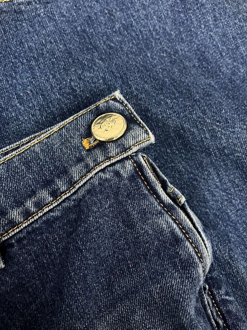 Chanel Chanel 24K Chanel wide-leg jeans Size 42" / US 20 - 3 Thumbnail