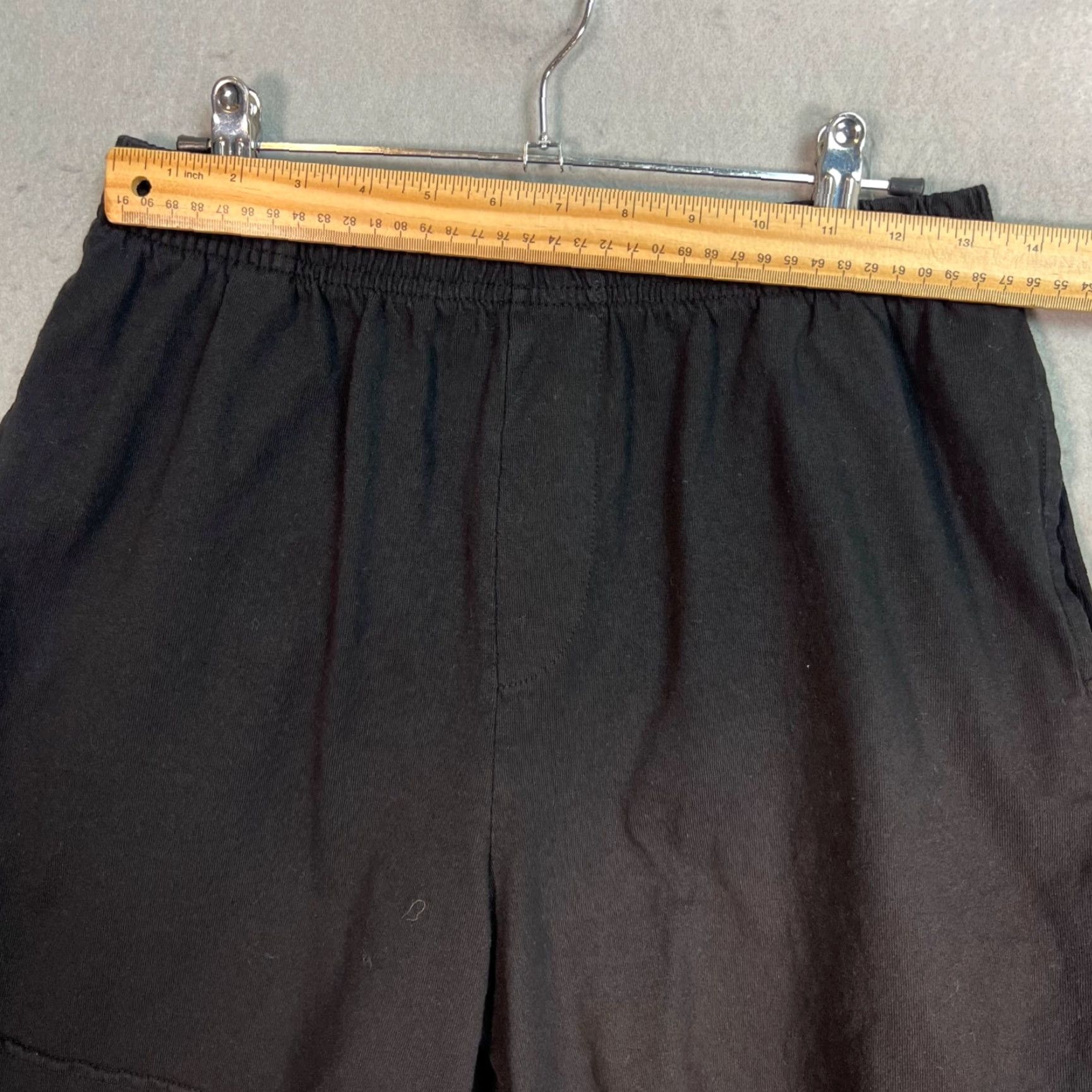 Talentless Talentless Womens Shorts Black Cotton Elastic Waist L 1 Size 36" / US 14 / IT 50 - 5 Thumbnail