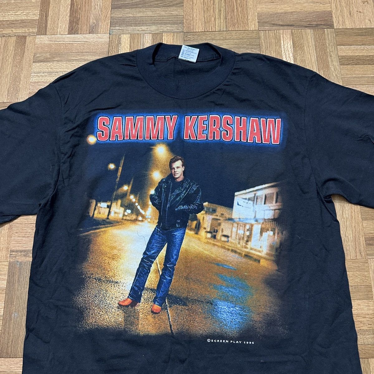 Delta Vintage Sammy Kershaw tee Size US L / EU 52-54 / 3 - 3 Thumbnail