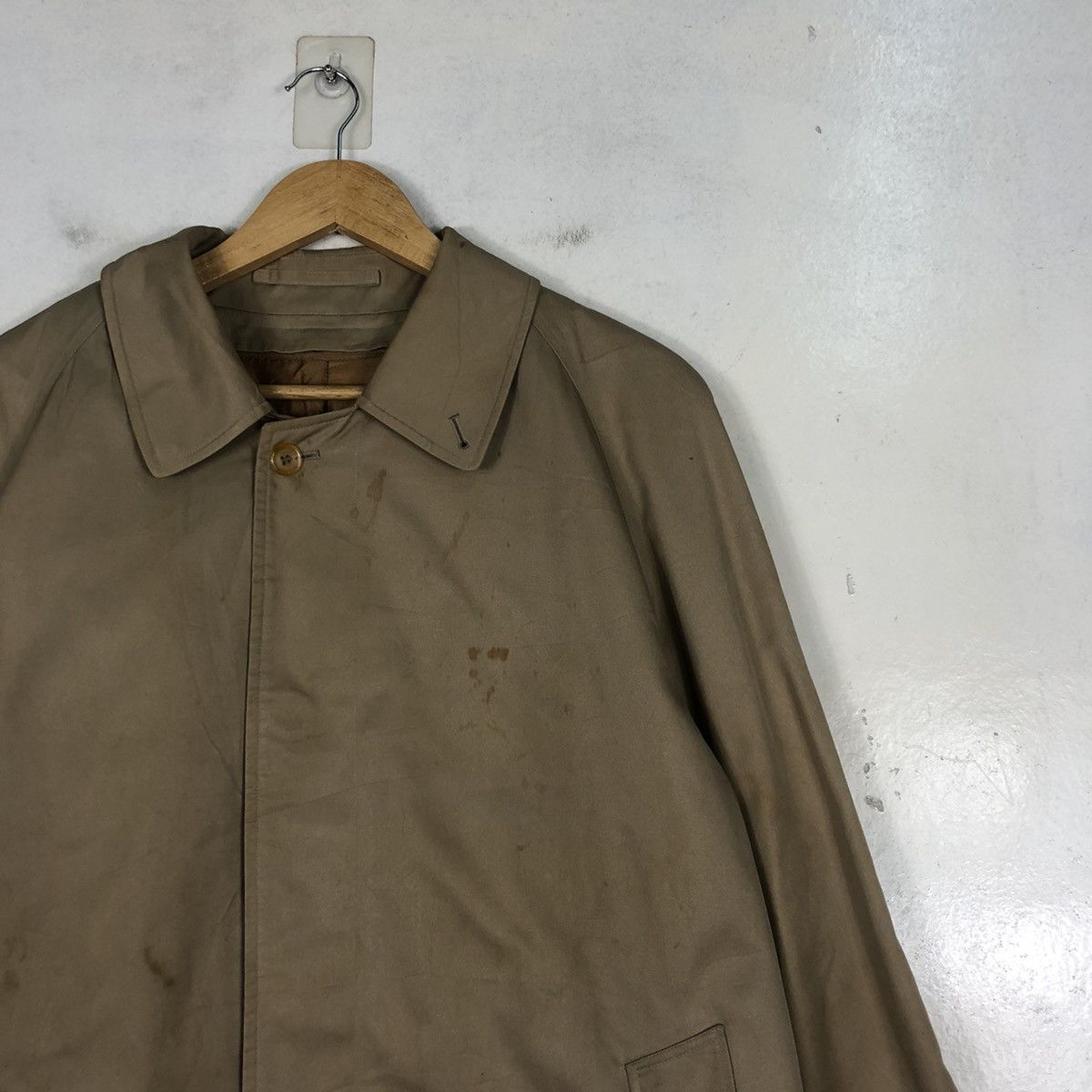 Burberry VINTAGE BURBERRYS NOVA CHECK TRENCH JACKET Size US M / EU 48-50 / 2 - 7 Thumbnail