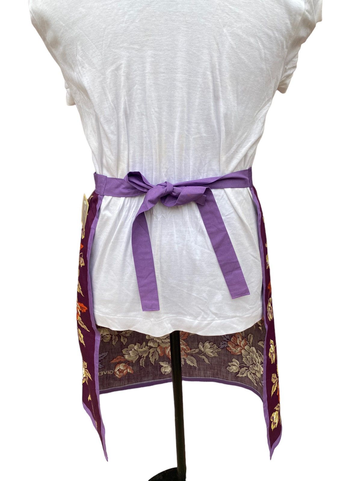 Givenchy Vintage Givenchy Flora Design Apron Size ONE SIZE - 2 Thumbnail