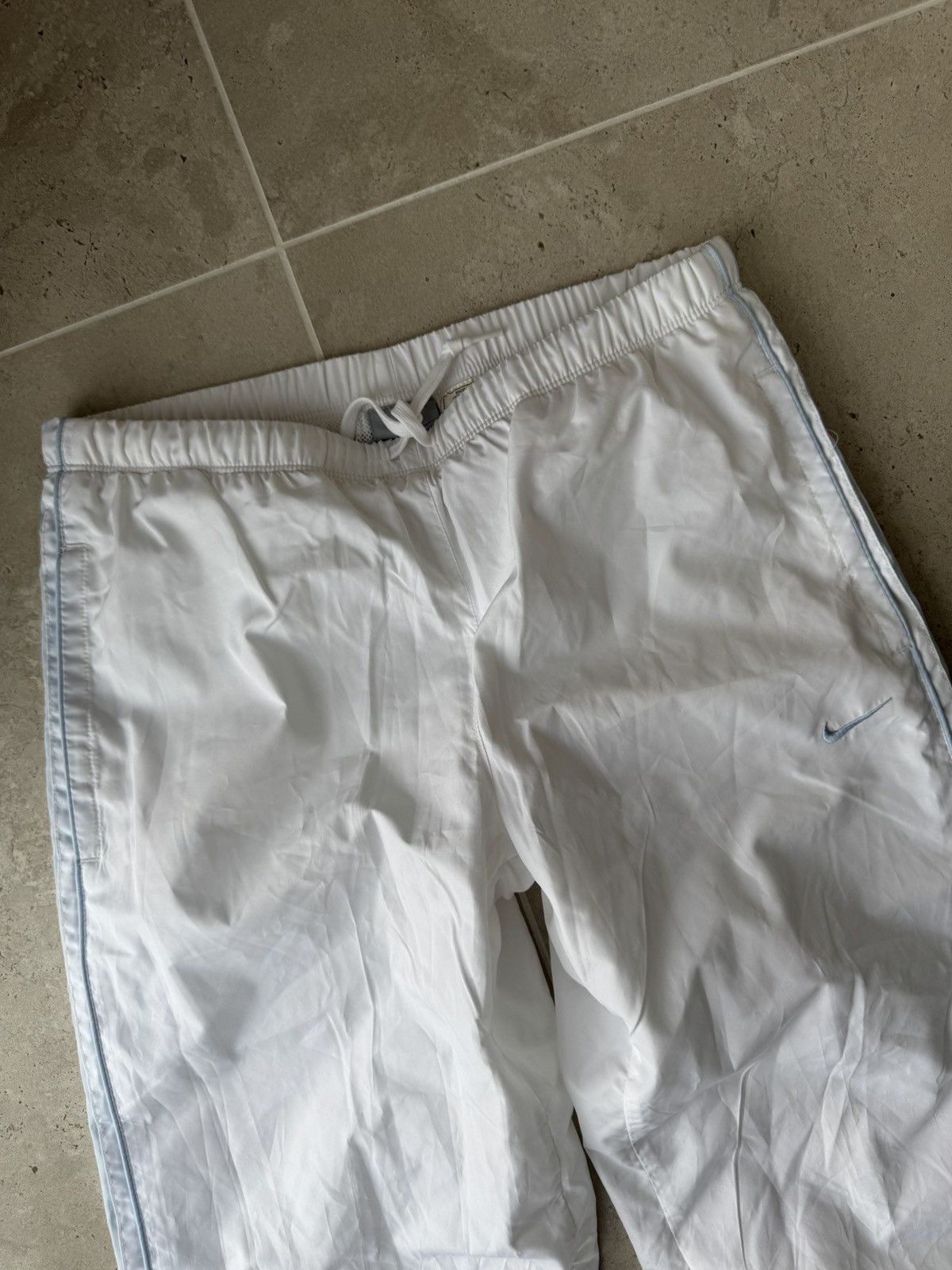Nike Nike vintage white track pants small swoosh 2000s Size US 28 / EU 44 - 6 Thumbnail