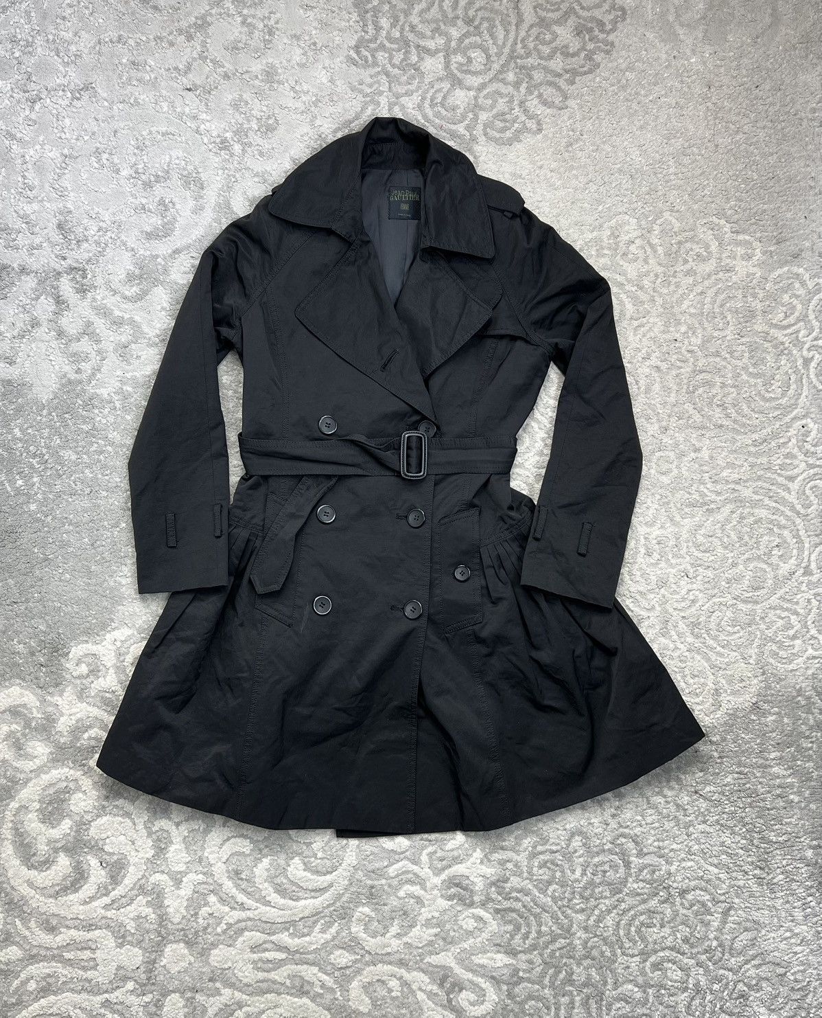 Jean Paul Gaultier Jean Paul Gaultier Femme Double-Breasted Coat Made in Italy Size S / US 4 / IT 40 - 6 Thumbnail
