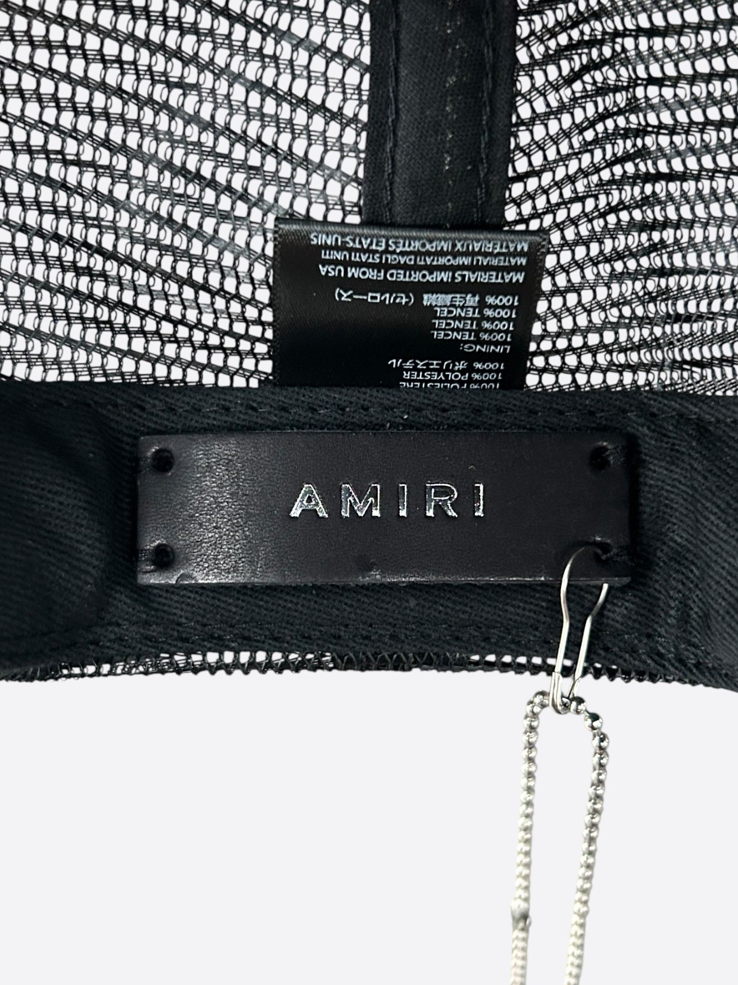 Amiri Amiri Black Rainbow Beverly Hills Logo Trucker Hat Size ONE SIZE - 5 Thumbnail