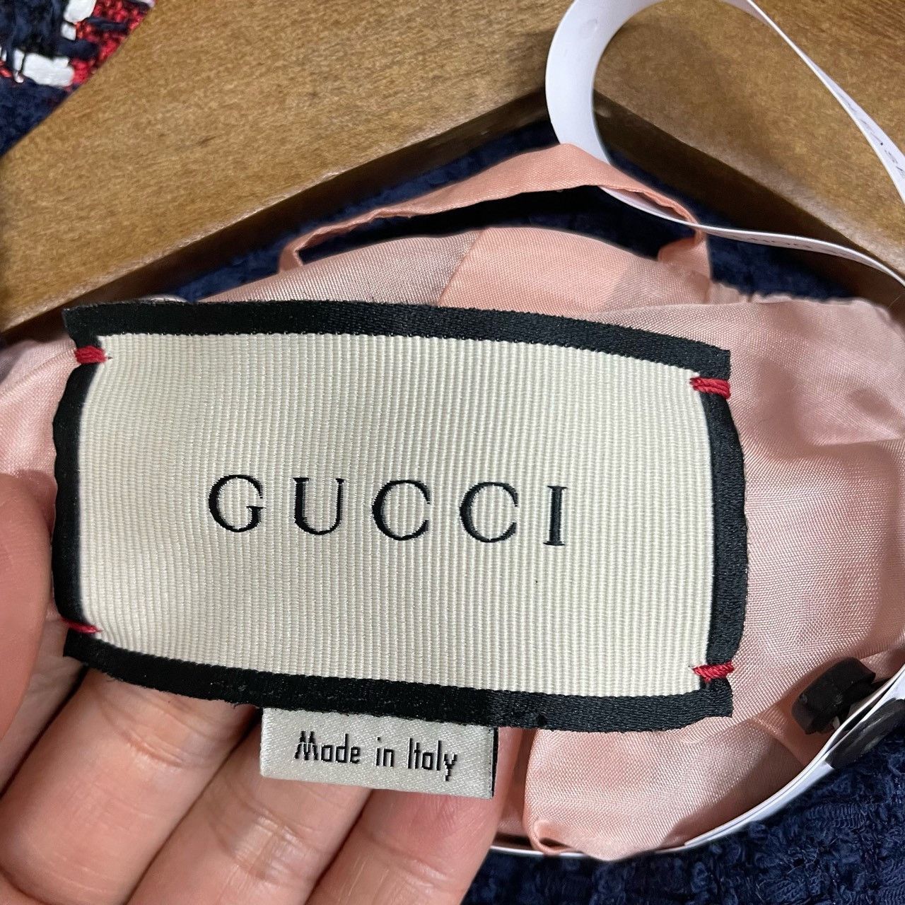 Gucci Gucci Heavy industry tiger head classic red and black plaid Size US XS / EU 42 / 0 - 5 Thumbnail