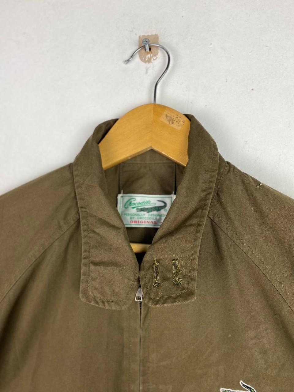 Japanese Brand vintage crocodile harrington style jacket nice design Size US M / EU 48-50 / 2 - 4 Thumbnail