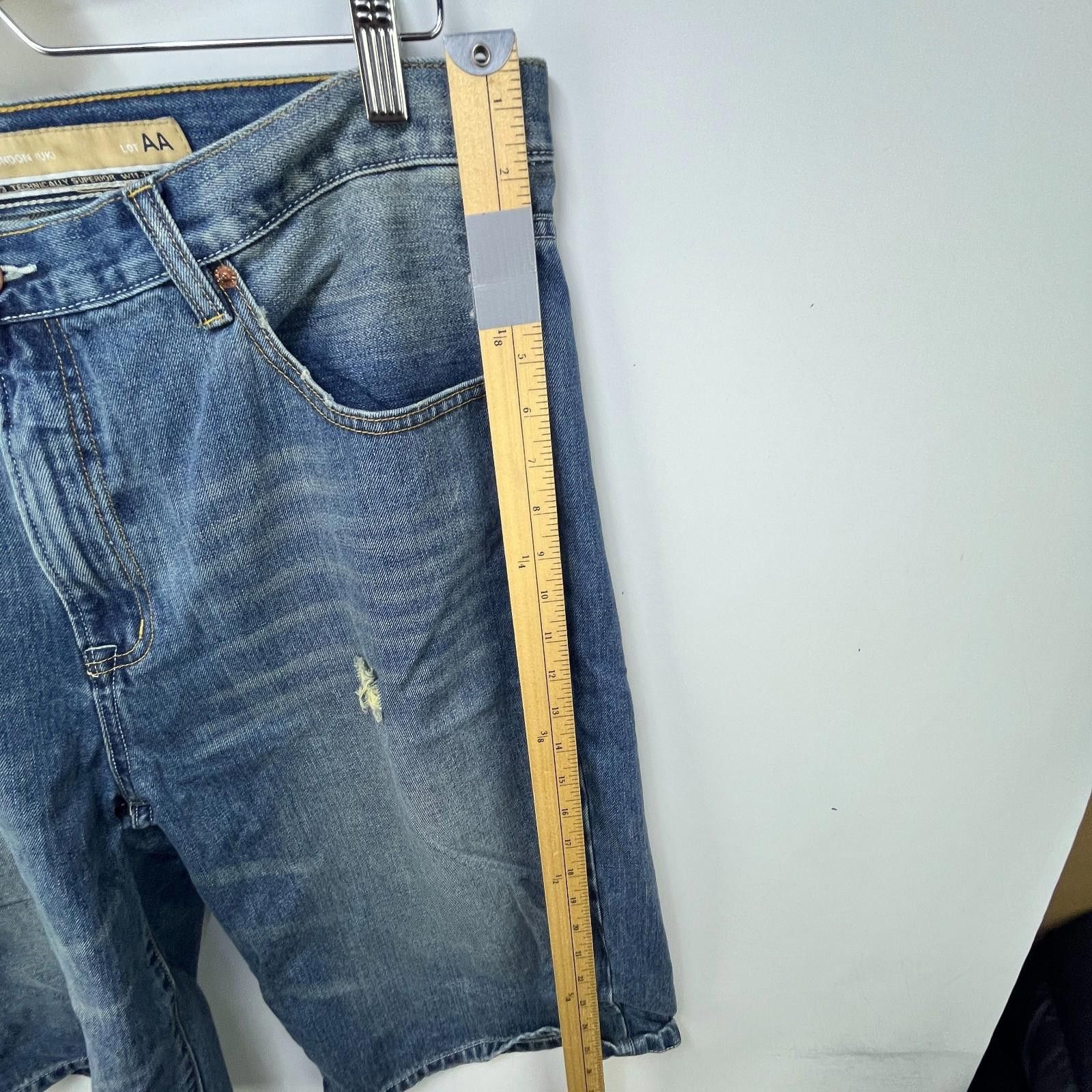 Pepe Jeans Vintage Pepe Jeans Y2K Baggy Jean Shorts Size 42 Hip Hop Size US 42 / EU 58 - 9 Thumbnail