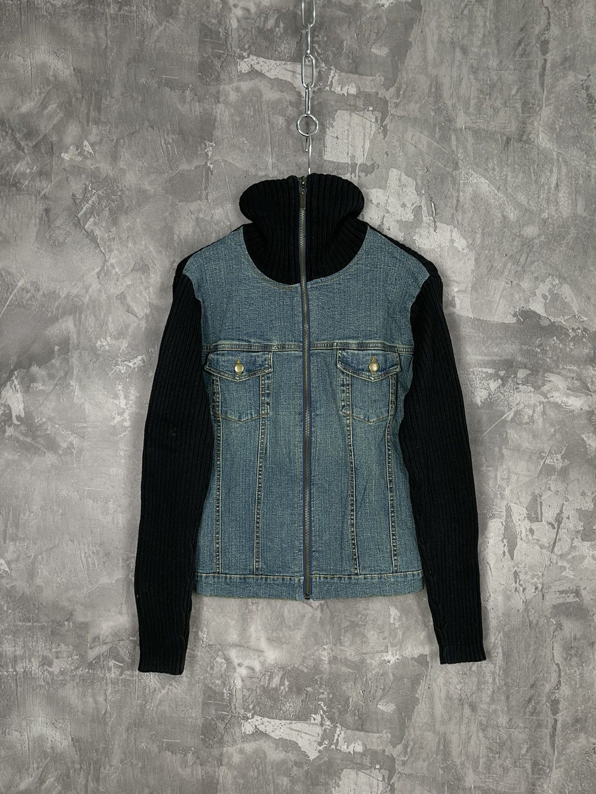 Hysteric Glamour × Japanese Brand × Vintage VINTAGE 90 DENIM JACKET HYSTERIC GLAMOUR STYLE DENIM JACKET Size M / US 6-8 / IT 42-44 - 1 Thumbnail