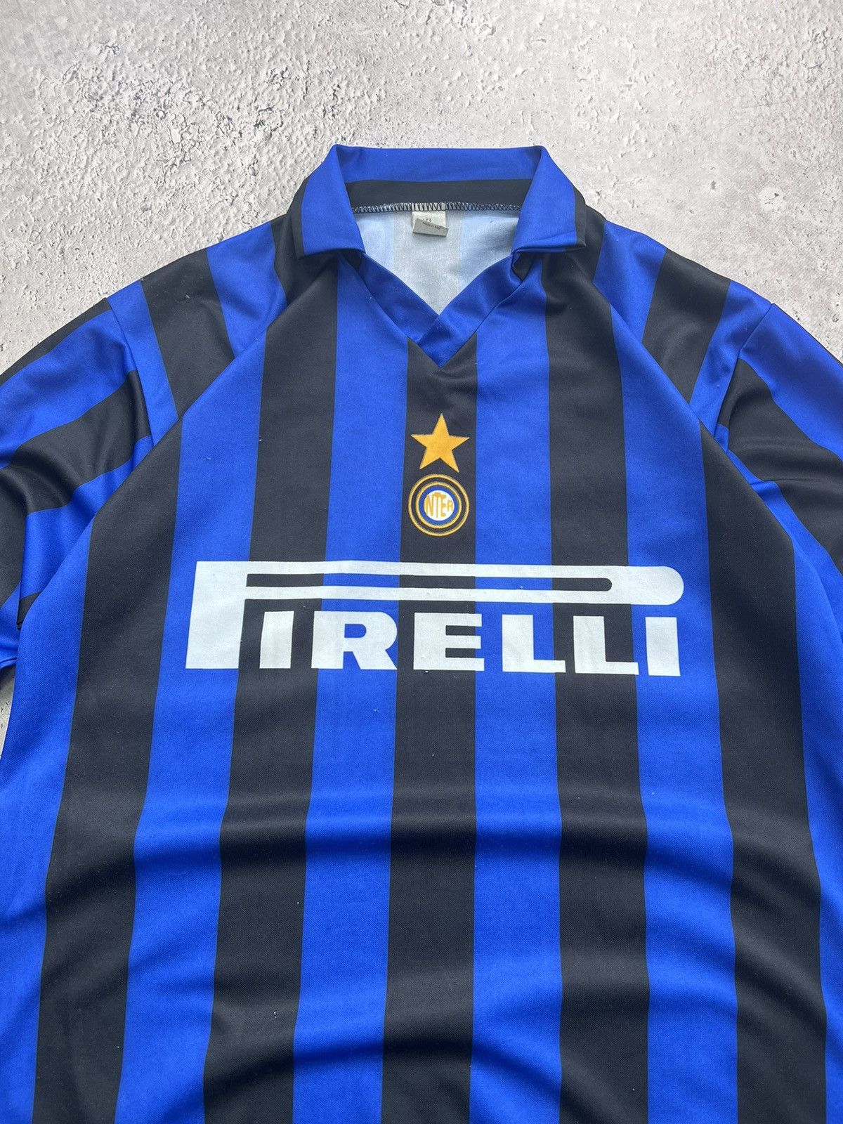 Vintage FINAL DROP✅✅ Inter Milan Soccer Jersey Tee Blokecore Y2K Size US S / EU 44-46 / 1 - 5 Thumbnail