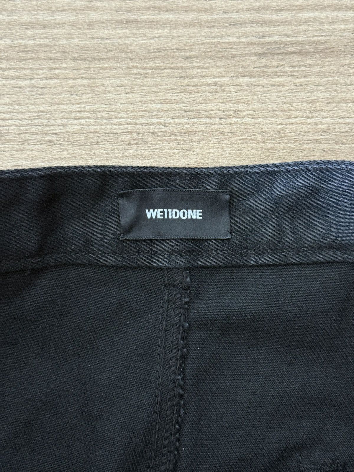 WE11DONE We11done wrinkled low-rise work denim pants Size US 33 - 5 Thumbnail