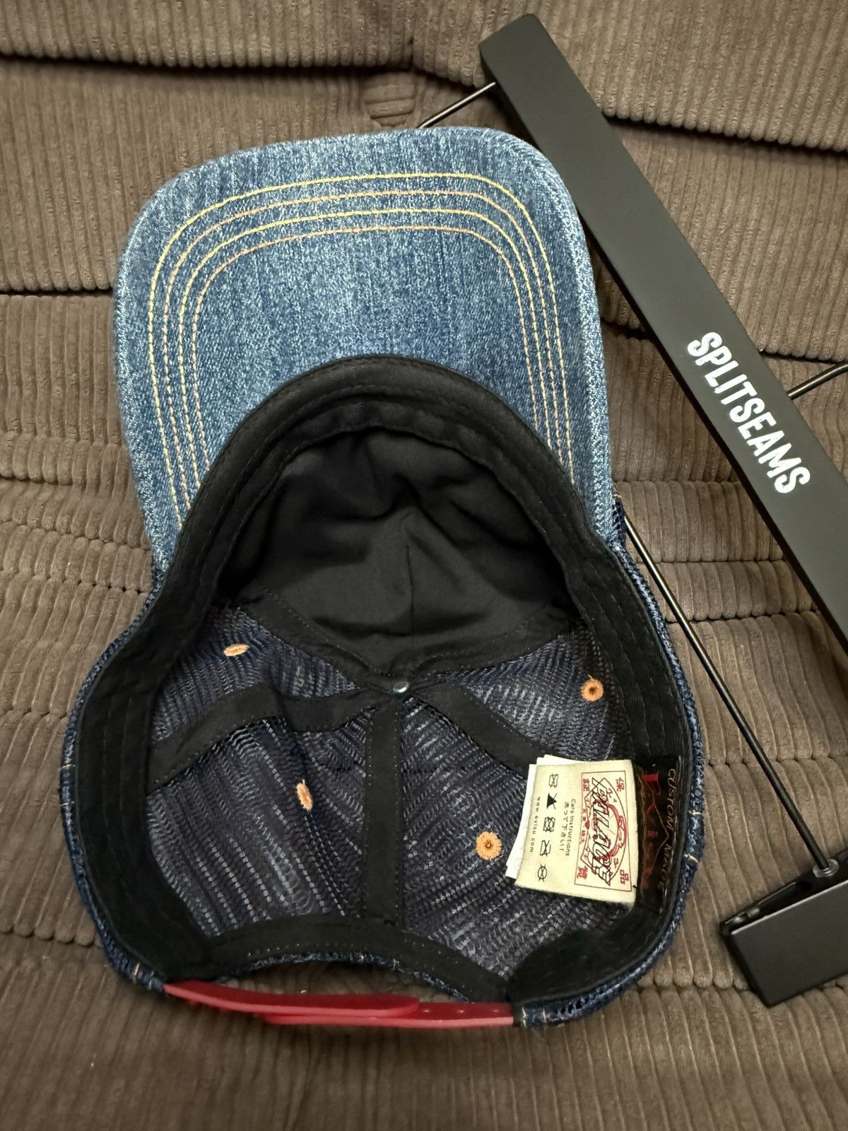 Palace Palace x Evisu Trucker Hat Size ONE SIZE - 6 Thumbnail