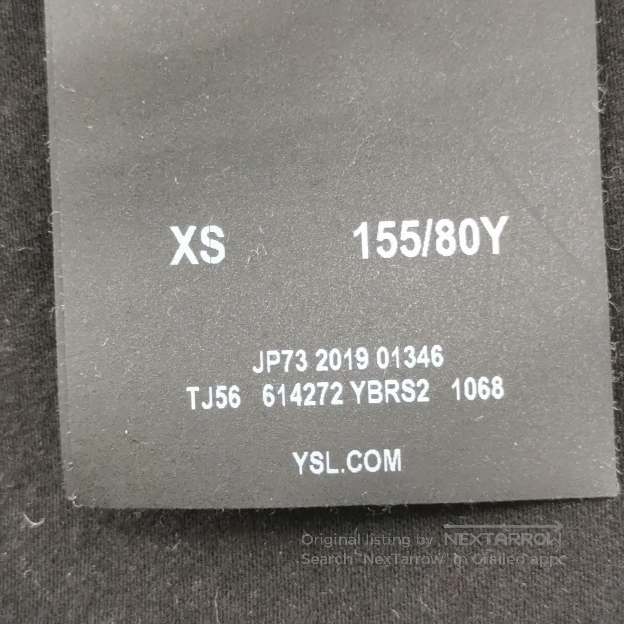 Saint Laurent Paris Saint Laurent XS Cotton Colorblock Graphic T. Size XS / US 0-2 / IT 36-38 - 6 Thumbnail