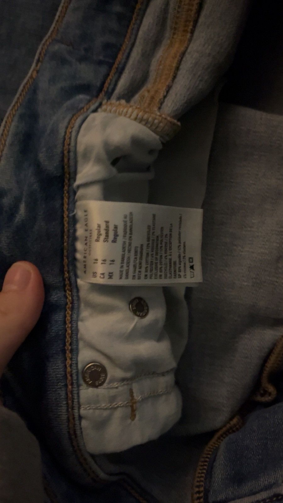American Eagle Outfitters flared american eagle jeans Size 38" / US 16 / IT 52 - 5 Thumbnail