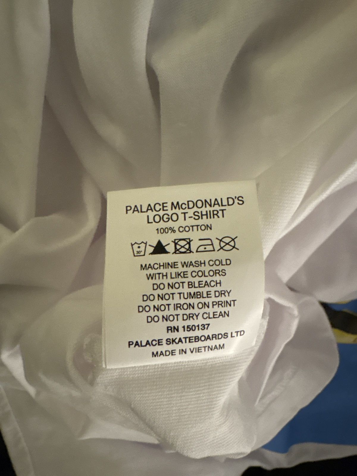 Palace PALACE × McDonald's T-Shirt Limited Edition - White- Small - Size US S / EU 44-46 / 1 - 8 Thumbnail