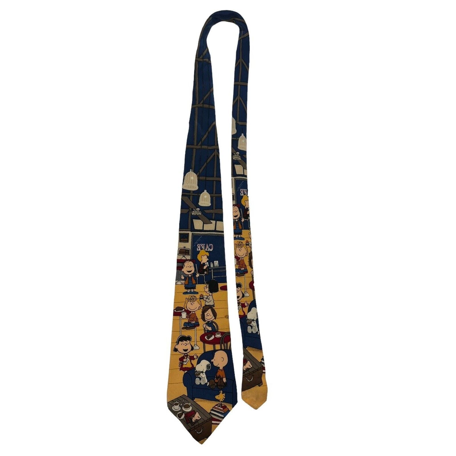 Peanuts Peanuts Good Friend’s And Good Conversation Snoopy Necktie Size ONE SIZE - 2 Thumbnail