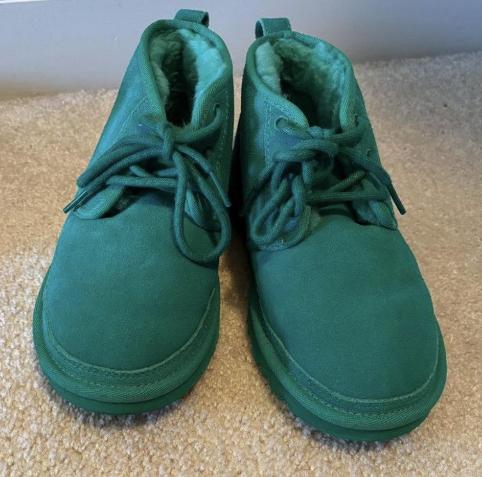 Ugg UGG NEUMEL CHUKKA green teal Boots with Cozy Lining Size US 5 / IT 35 - 1 Thumbnail