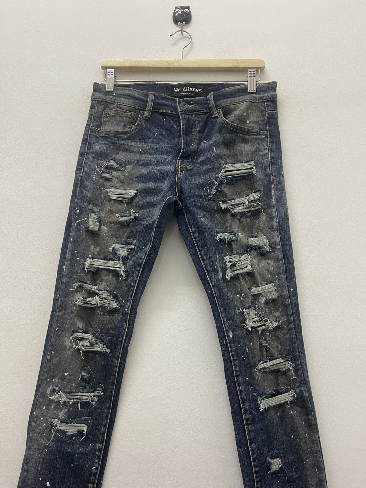 Valabasas Rare VALABASAS Paint Splatter Ripped Distressed Grailed