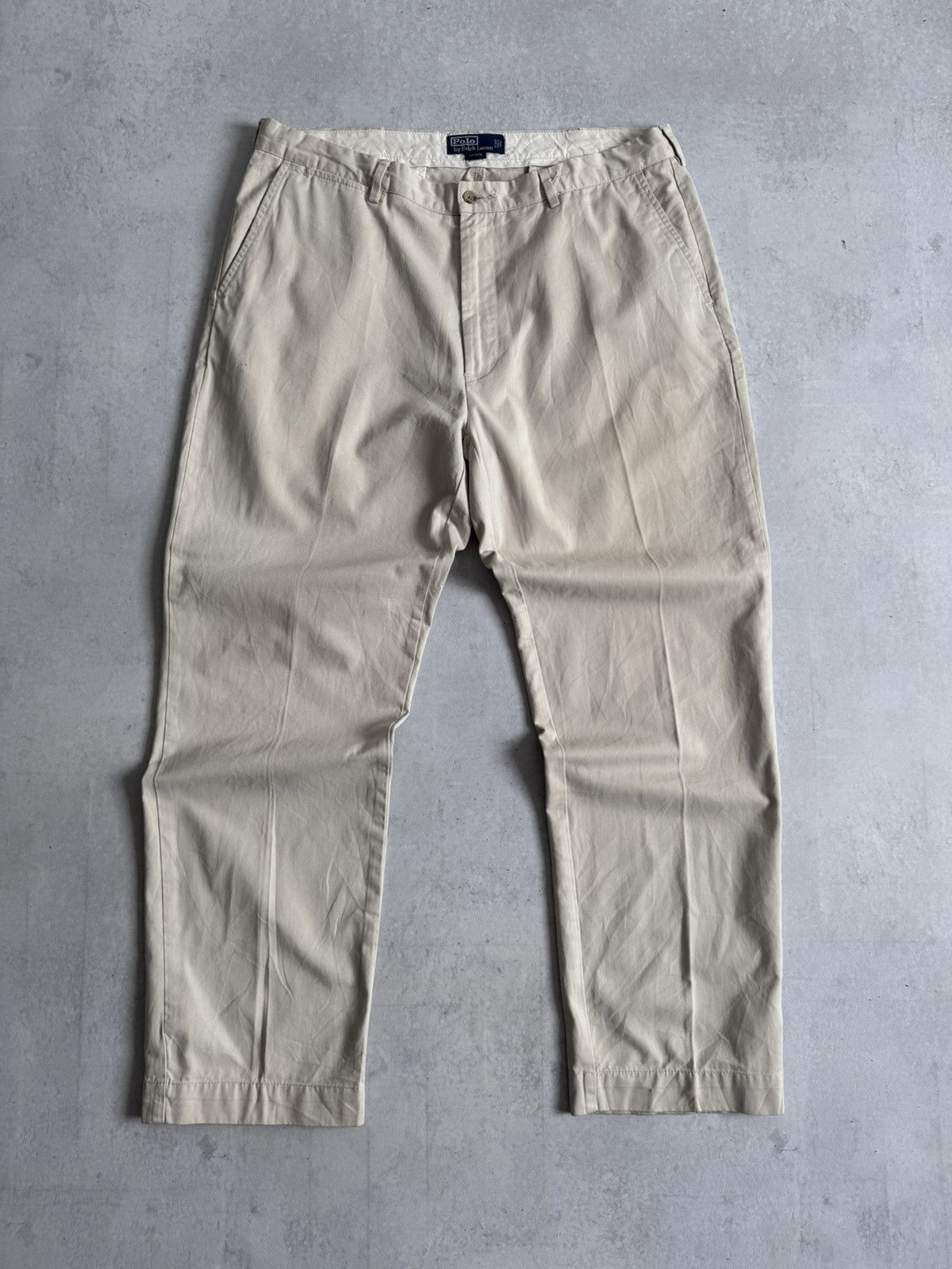 Polo Ralph Lauren Vintage Polo Ralph Lauren Cotton Seersucker Striped Pants Size US 38 / EU 54 - 1 Thumbnail